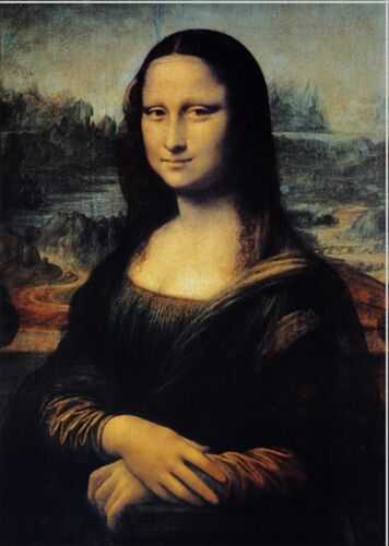 demo image of the Mona Lisa